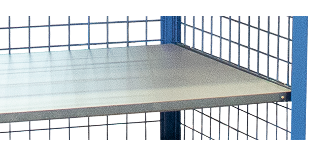 Plateau bois mélaminé 19 mm 1200 x 800 mm pour servantes multi-niveaux