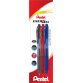 Bolígrafo Energel retráctil Multitec - Blister 3 unidades negro, azul, rojo.