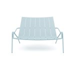 Banc d'extérieur en aluminium OUDON