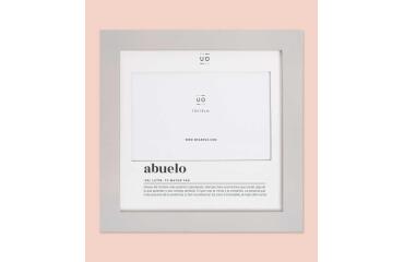 Marco fotos "Abuelo. Definición" Grey
