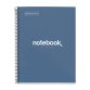 Notebook Emotions, Couverture rigide, A4, quadrillage 5x5 mm, 80 feuilles de 1 couleur, Miquelrius, Marine.
