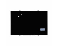 Pizarra vidrio magnetica negra 900X600