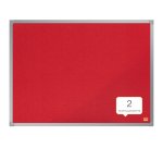 Tablero de anuncios de fieltro Nobo Essence de 600x450 mm - Rojo - 600x450mm