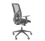 Silla Motilla malla negra asiento bali negro brazo regulale