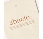 Bolsa Tela Regalo "Abuelo definición" NEW
