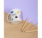 Taza "Profe, dejas huella"
