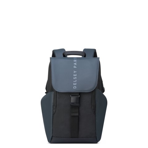 Mochila Securflap 1 compatimento protección PC 15" Negro Delsey