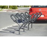 Poteau range 2 vélos papillon