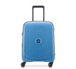 Belmont Plus Valise cabine Slim 4 doubles roues 55 cm bleu zinc
