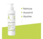 Gel moussant assainissant Aderma Dermalibour+ Cica - Flacon-pompe de 200 ml