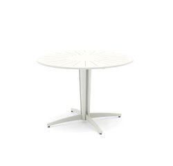 Table ronde OUDON en aluminium