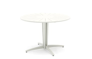 Ronde tafel OUDON in aluminium