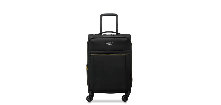 Brochant 3 valise cabine extensible 4 doubles roues 55 cm noir profond