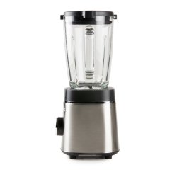 DOMO Blender avec bol en verre de 1,75 L - Inox - 1400 W