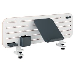 Panel organizador de escritorio con soporte para ordenador portátil Leitz Ergo, 80x25 cm