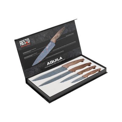 Set de cuatro cuchillos de cocina Presto