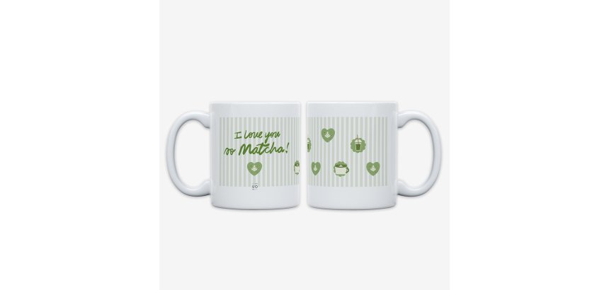 Taza "I love you so matcha"