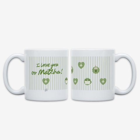 Taza "I love you so matcha"