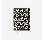 Agenda Escolar "Noir" Semana vista 2025-26