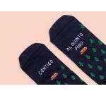 Calcetines "Contigo al quinto pino" Furgoneta talla 36-41
