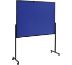 Tableau multi-usages XL PREMIUM - Tableau blanc / Feutrine bleu - Legamaster