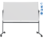 Tableau blanc rotatif laqué UNITE 120x220cm - Legamaster