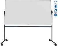 Tableau blanc rotatif laqué UNITE 120x220cm - Legamaster