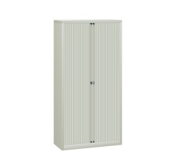 Armario metálico monoblock-montado Bisley EuroTambour Alt 198 cm con persianas