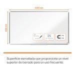 Pizarra magnética esmaltada Nobo Premium Plus 1220x690mm