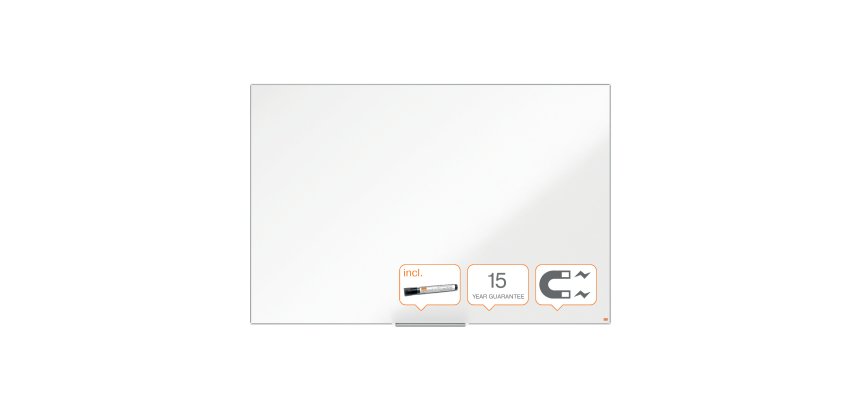 Pizarra NOBO Impression Pro acero lacado 1800x1200mm, blanco