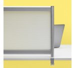 Separador de mesa policarbonato Alt 60 x An 100 cm