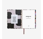 Agenda Anual 2026 "Noir" Semana Vista