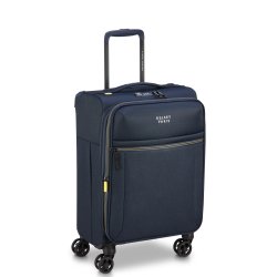 Brochant 3 Valise cabine extensible 4 doubles roues 55 cm bleu marine