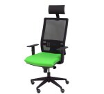 Office chair HORNA with headrest