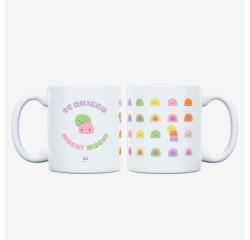 Taza "Te quiero mochi mochi" 350ml, cerámica 
