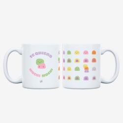 Taza "Te quiero mochi mochi" 350ml, cerámica 
