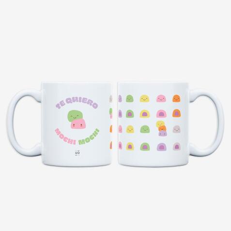 Taza "Te quiero mochi mochi" 350ml, cerámica 
