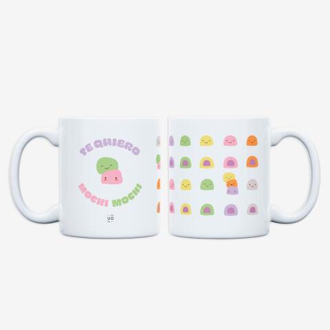 Taza "Te quiero mochi mochi" 350ml, cerámica