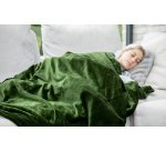 Domo Plaid chauffant électrique - vert - 2P