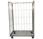 Roll conteneur 3 ridelles 1200 x 800 x 1800 mm CU 400 kg
