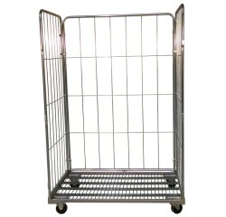 Roll conteneur 3 ridelles 1200 x 800 x 1800 mm CU 400 kg
