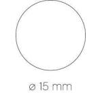Pastille de signalisation, diamètre: 15 mm