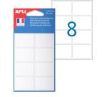 Etiquette multi-usage, 24 x 35 mm, blanc