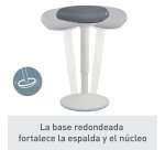 Taburete Active con asiento Comfort Leitz Ergo