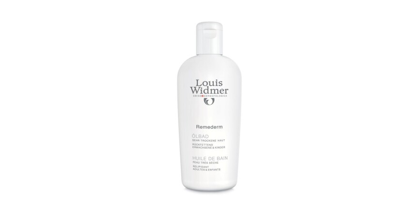 Huile de bain Remederm Louis Widmer - Flacon de 250 ml