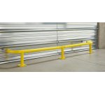 Arceaux de protection de rack - bardage - borne électrique / chargeur et conciergerie etc Coloris jaune