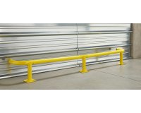 Arceaux de protection de rack - bardage - borne électrique / chargeur et conciergerie etc Coloris jaune