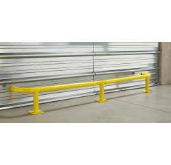 Arceaux de protection de rack - bardage - borne électrique / chargeur et conciergerie etc Coloris jaune