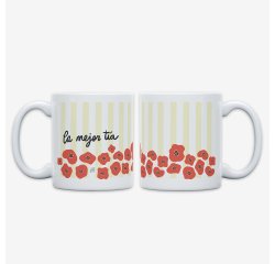Taza "La mejor tía" Fam