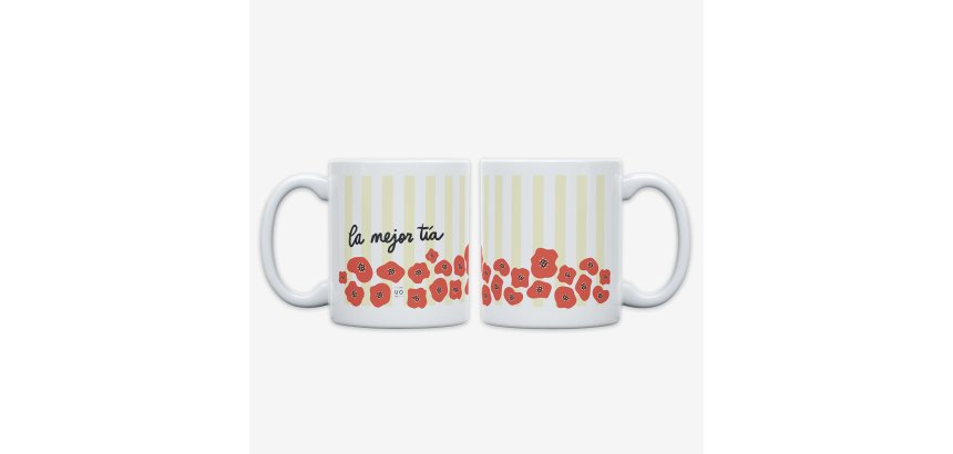 Taza "La mejor tía" Fam